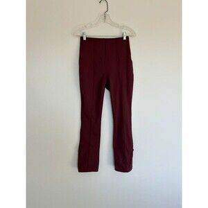 Halara size medium burgundy leggings